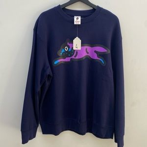 Icecream Navy Running Dog Crewneck. Almost new. Size X-Large.